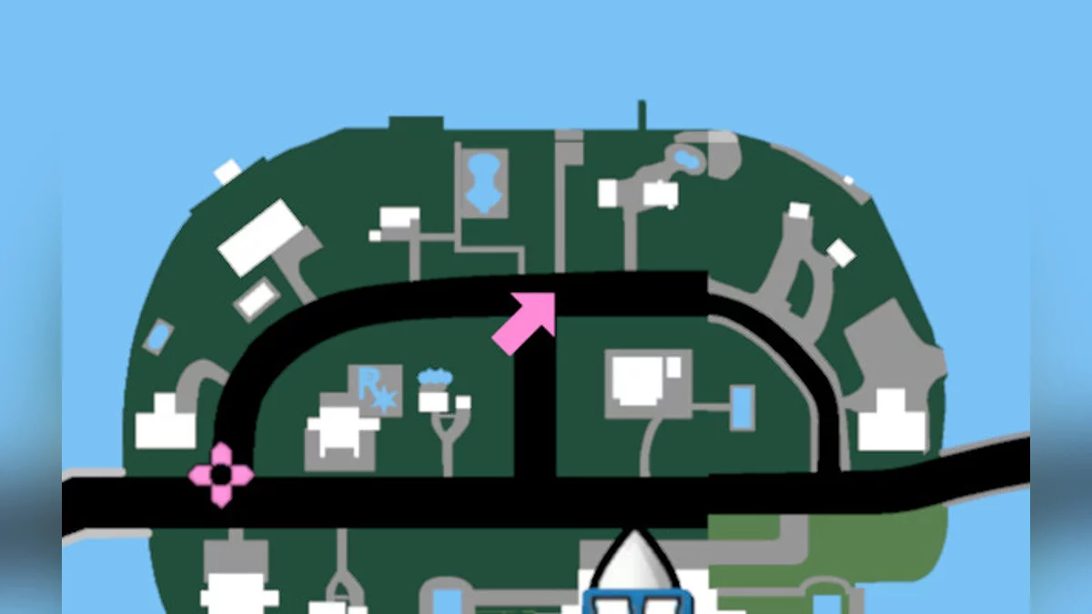 GTA: The Trilogy – The Definitive Edition — Классический значки карты для GTA Vice City