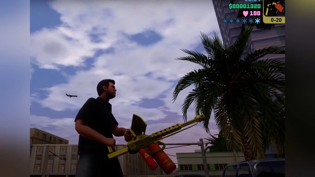 GTA: The Trilogy – The Definitive Edition — Все оружие золотое