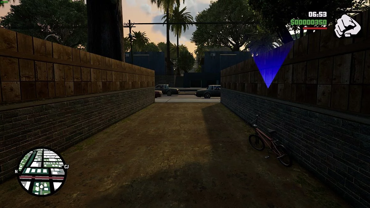 GTA: The Trilogy – The Definitive Edition — Вид от первого лица в GTA San Andreas