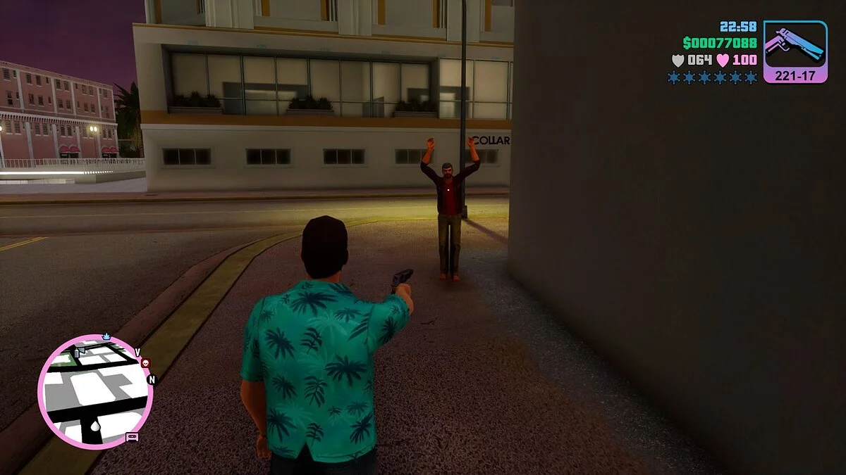 GTA: The Trilogy – The Definitive Edition — Простой прицел в Vice City