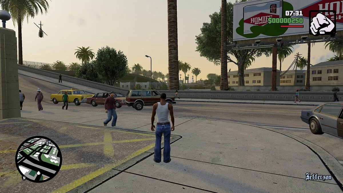 GTA: The Trilogy – The Definitive Edition — Оригинальный «Сан Андреас»