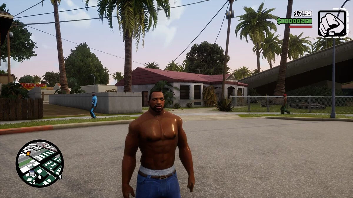 GTA: The Trilogy – The Definitive Edition — Улучшенная текстура торса