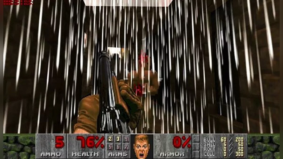 DOOM (1995) — Улучшенный дождь