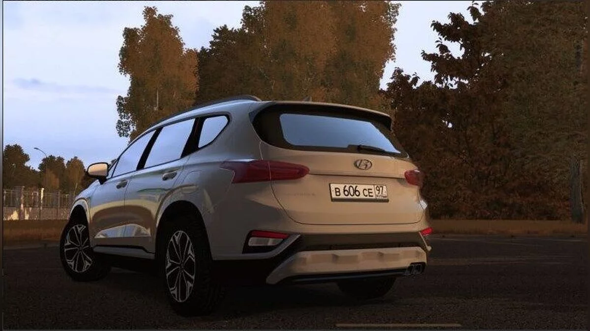 City Car Driving — Hyundai Santa Fe 2019