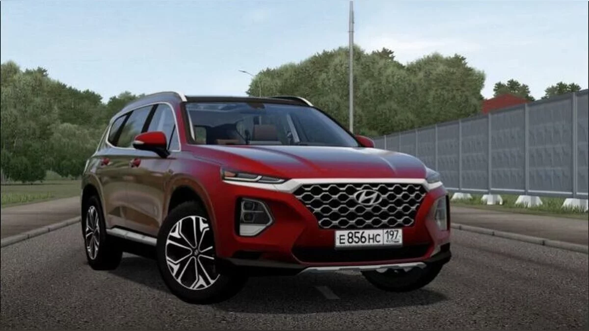 City Car Driving — Hyundai Santa Fe 2019