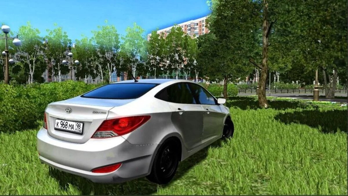 City Car Driving — Hyundai Solaris 2011