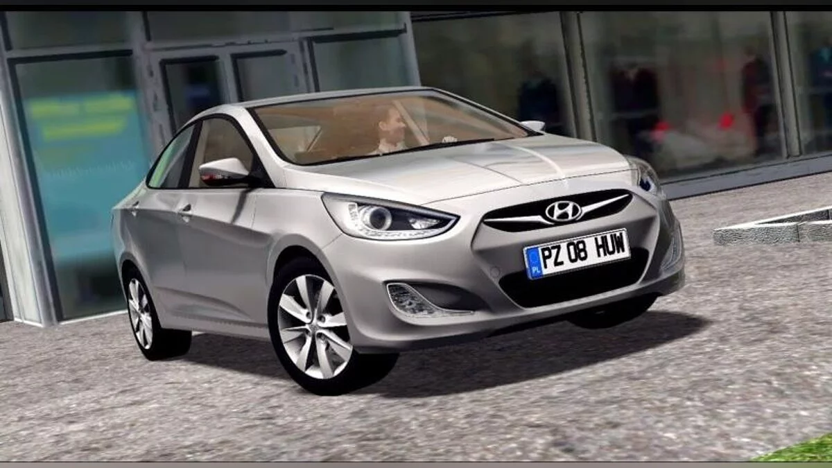 City Car Driving — Hyundai Solaris 2011