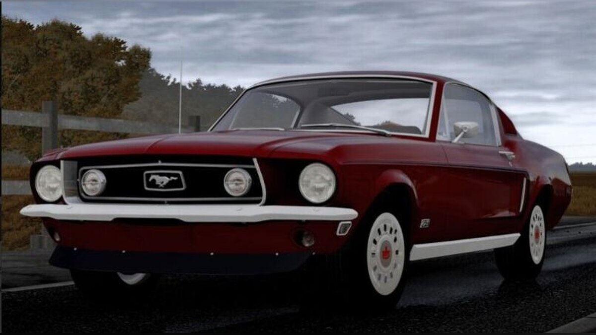 City Car Driving — Ford Mustang 2+2 Fastback 1968