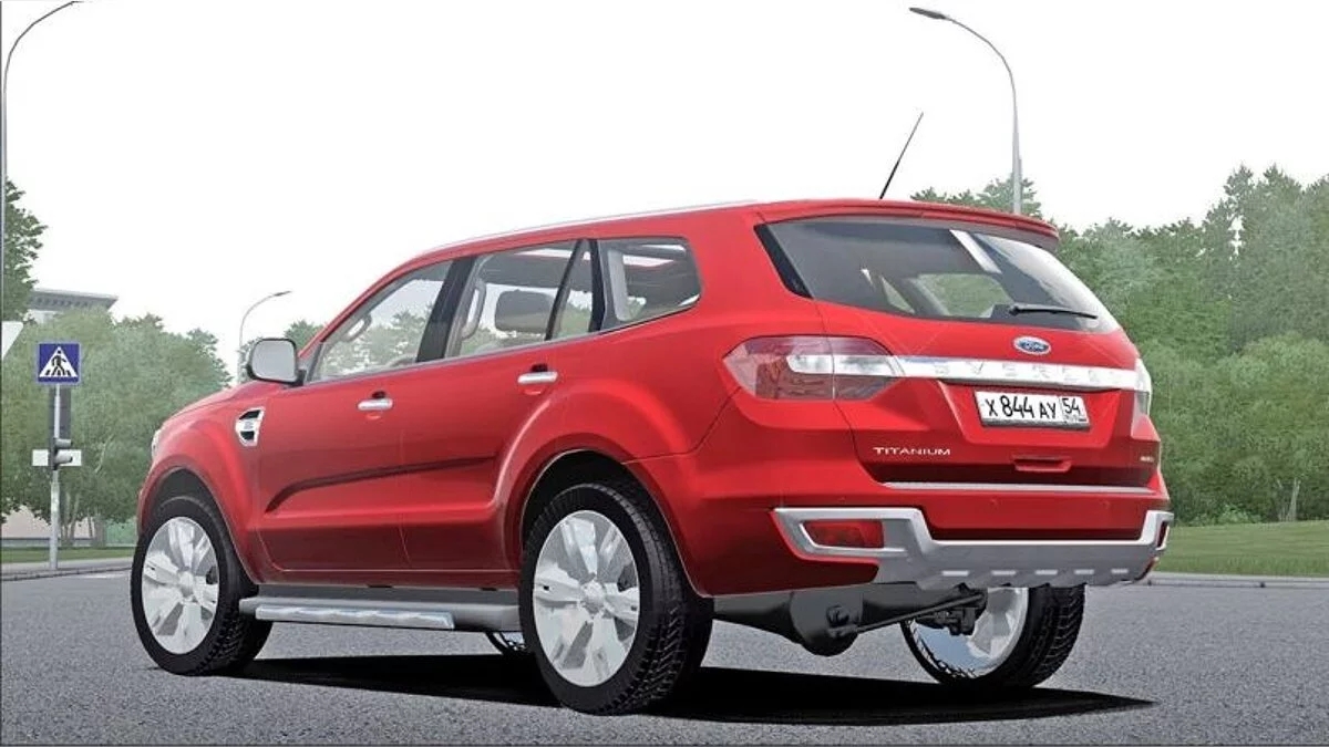 City Car Driving — 2017 Ford Everest Titanium