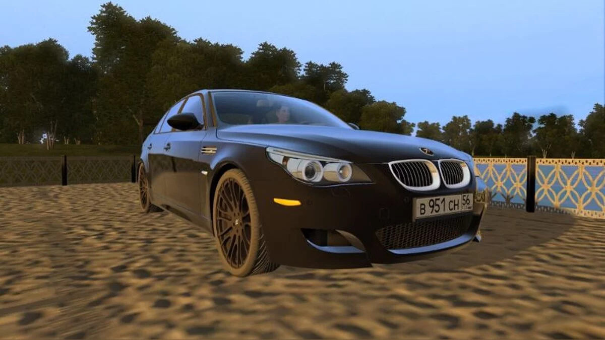 City Car Driving — BMW M5 E60 Tuning