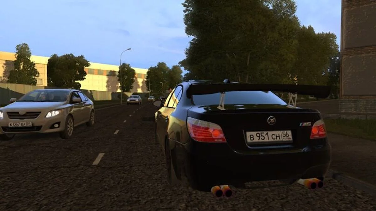 City Car Driving — BMW M5 E60 Tuning