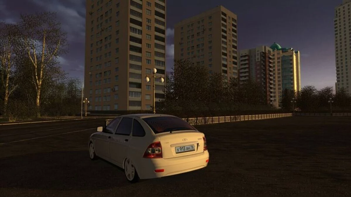 City Car Driving — Lada 2172 Hatchback