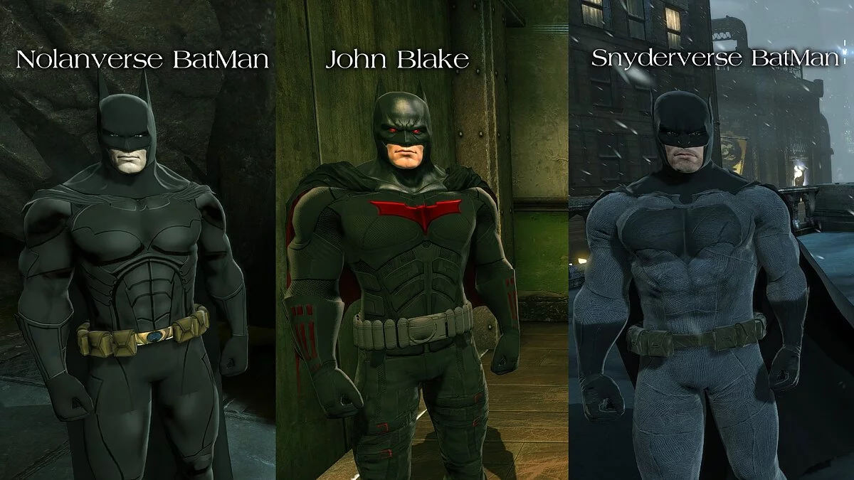 Batman: Arkham Origins — Бэтмен: кинематографический рыцарь
