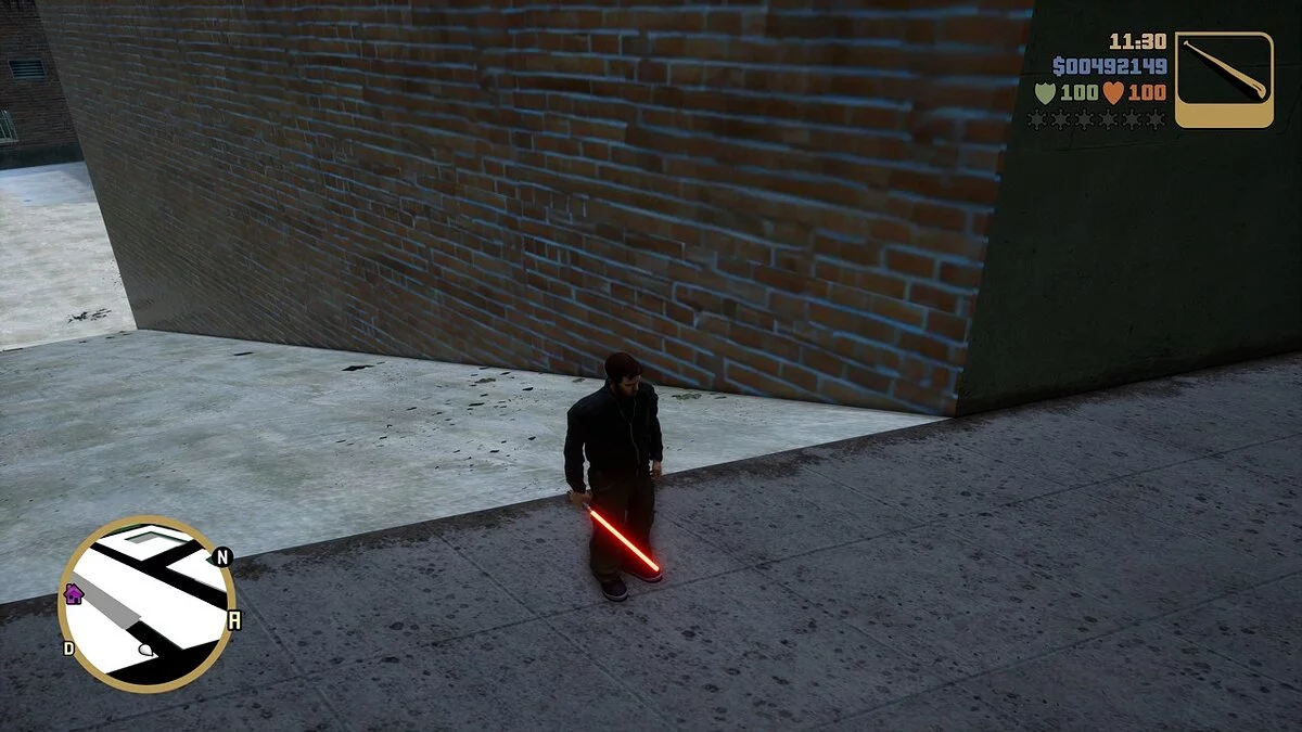 GTA: The Trilogy – The Definitive Edition — Световой меч