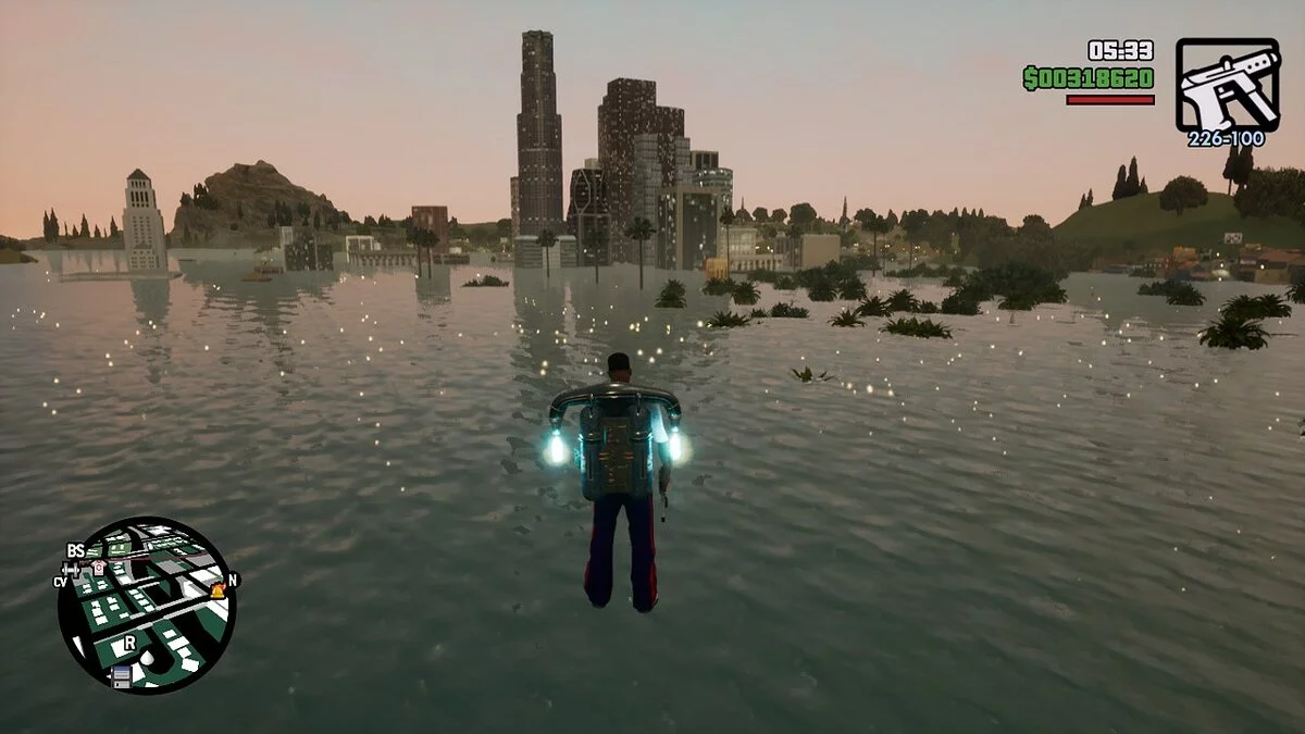 GTA: The Trilogy – The Definitive Edition — Потоп