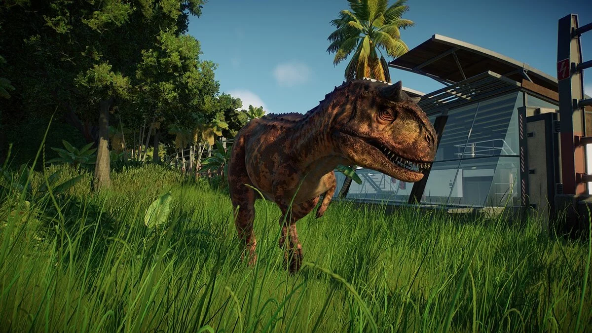 Jurassic World Evolution 2 — Улучшенный карнотавр