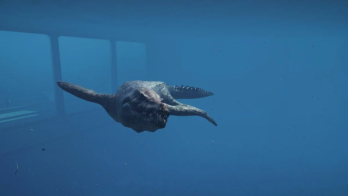 Jurassic World Evolution 2 — Детализированный лиоплевродон