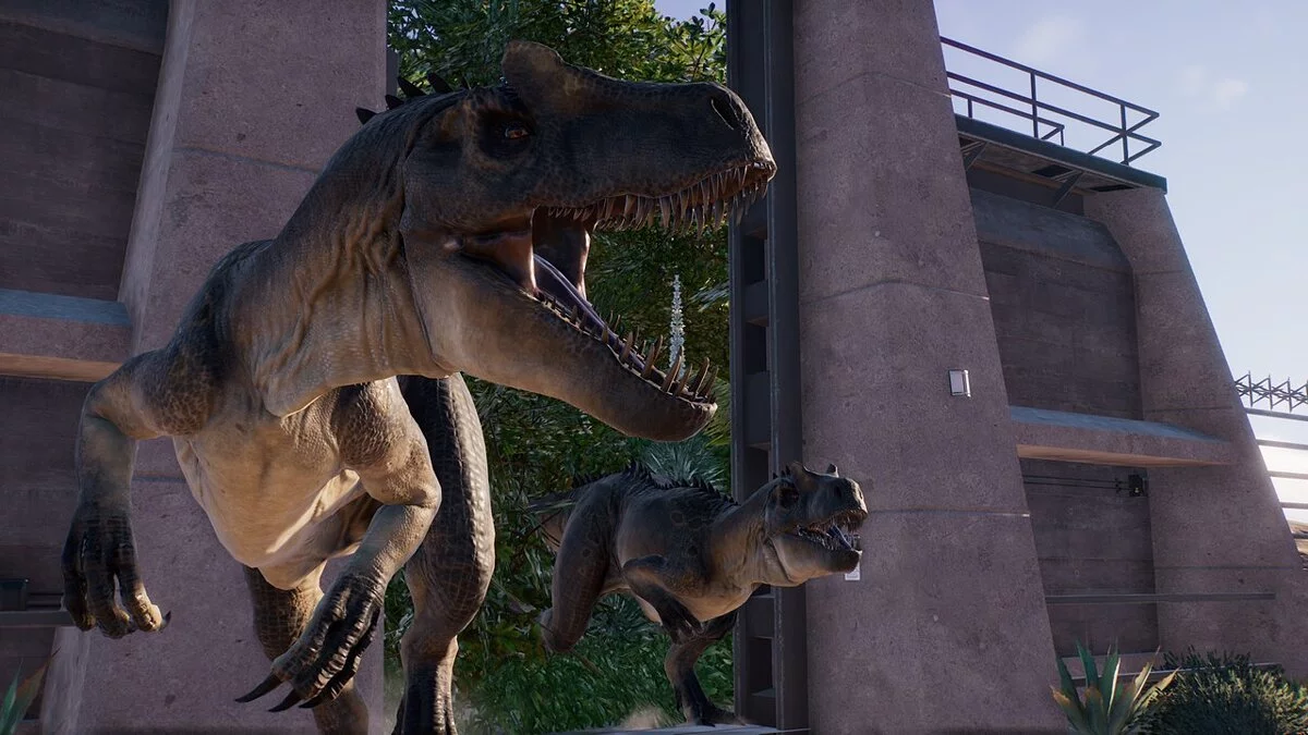 Jurassic World Evolution 2 — Аллозавр из фильма «Битва у большого камня юрского периода»