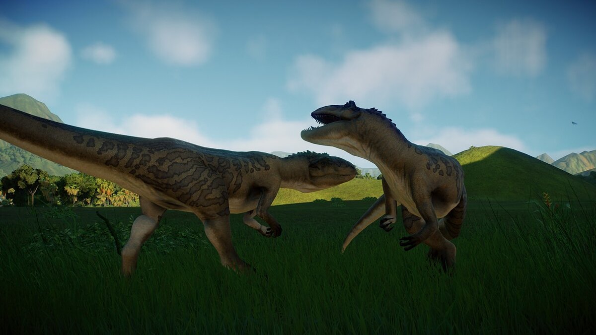 Jurassic World Evolution 2 — Скорректированный мегалозавр