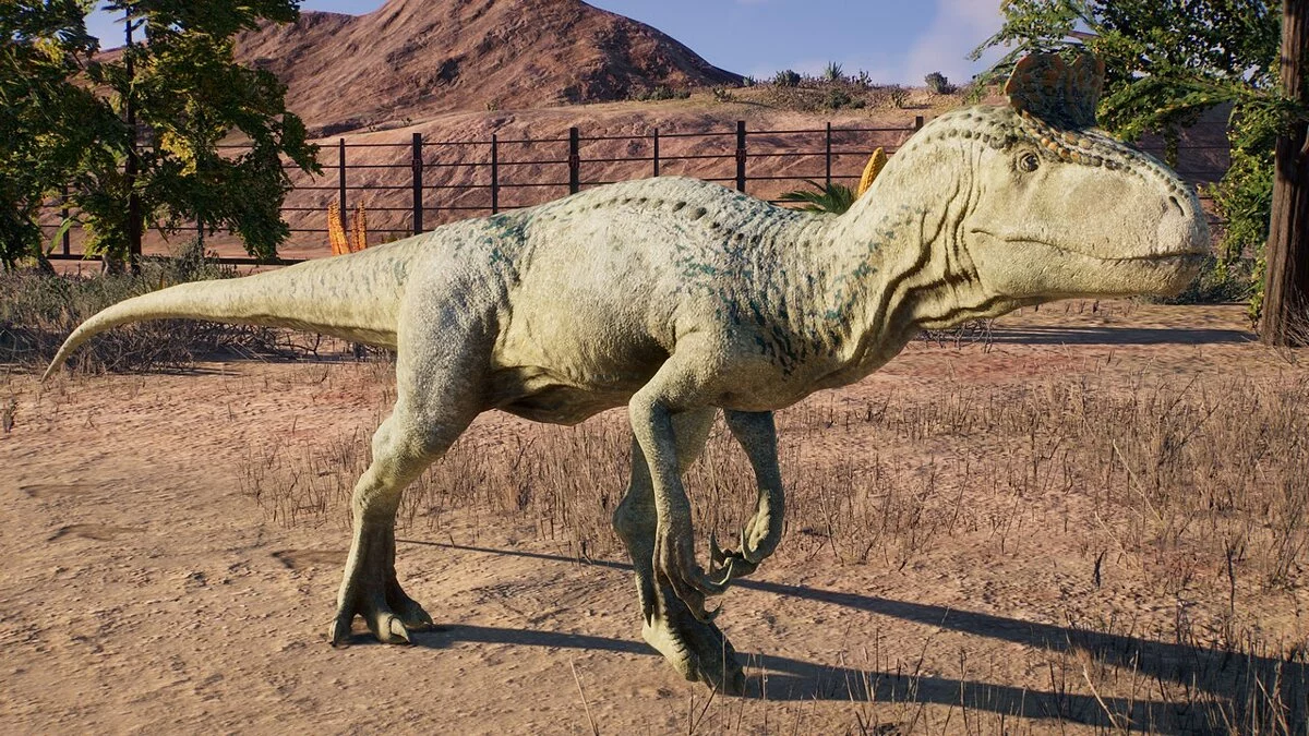 Jurassic World Evolution 2 — Улучшенный криолофозавр