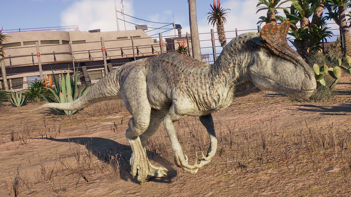 Jurassic World Evolution 2 — Улучшенный криолофозавр