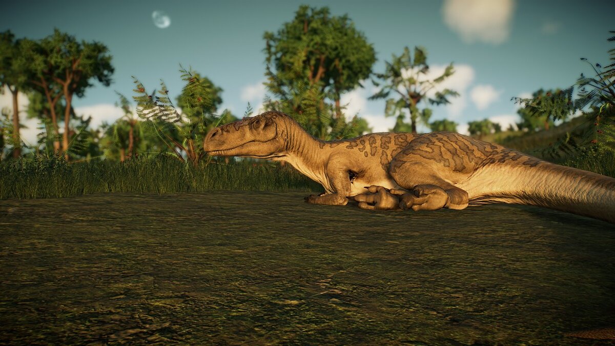 Jurassic World Evolution 2 — Редактирование модели мегалозавра
