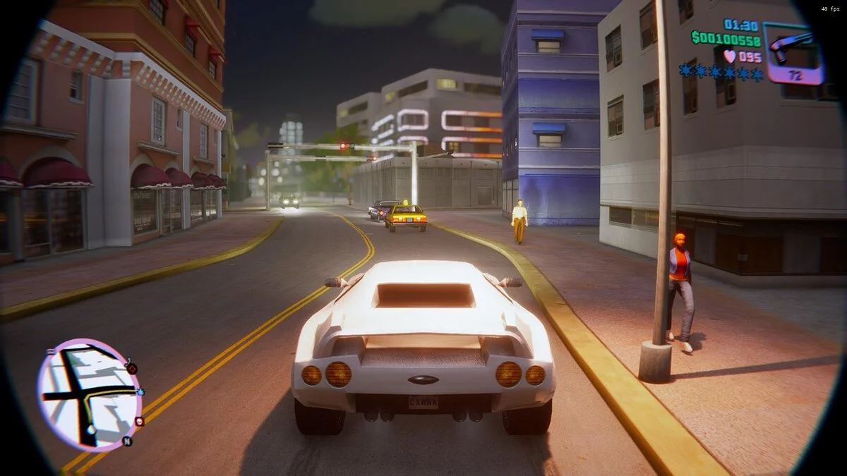 GTA: The Trilogy – The Definitive Edition — Эффект видеокассеты