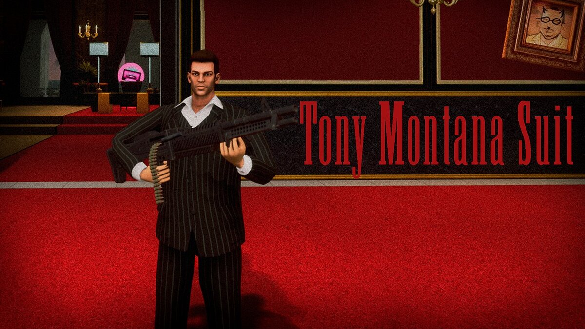 GTA: The Trilogy – The Definitive Edition — Костюм Тони Монтаны для Томми