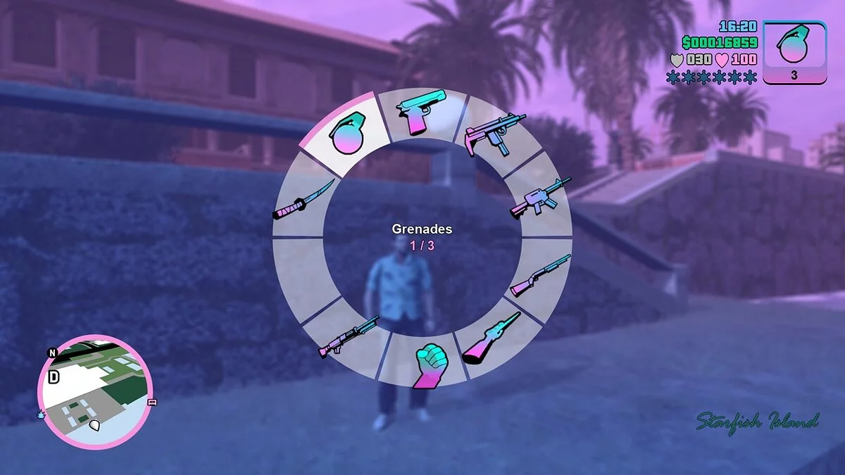 GTA: The Trilogy – The Definitive Edition — Исправление значков оружия в Vice City