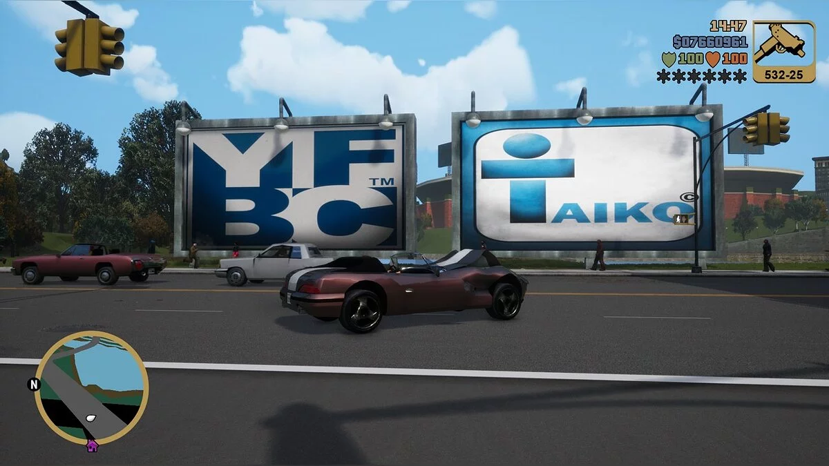 GTA: The Trilogy – The Definitive Edition — Текстуры для GTA 3 с Xbox