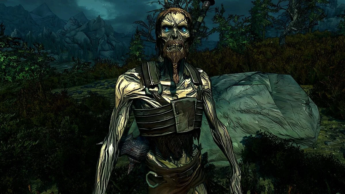 Elder Scrolls 5: Skyrim Special Edition — Ретекстур существ в стиле Borderlands