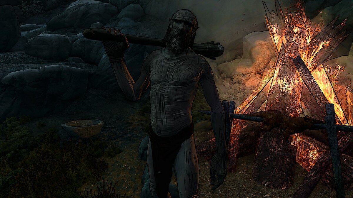 Elder Scrolls 5: Skyrim Special Edition — Ретекстур существ в стиле Borderlands