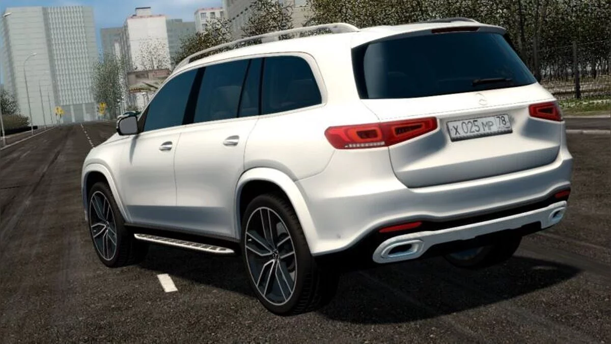 City Car Driving — Mercedes-Benz GLS 580 (X167)