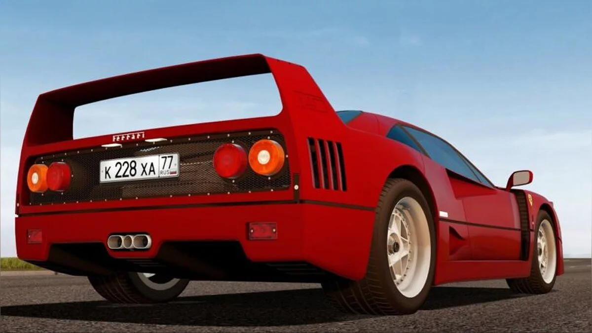 City Car Driving — 1987 Ferrari F40