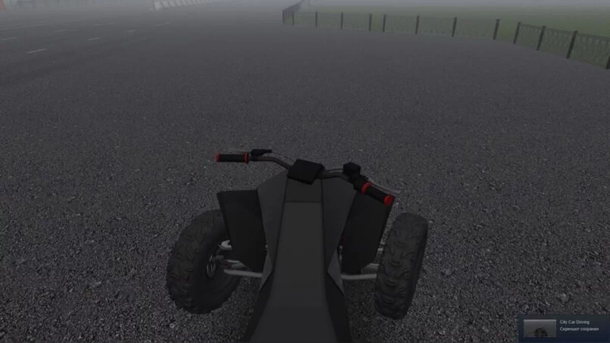 City Car Driving — Tesla Cyberquad