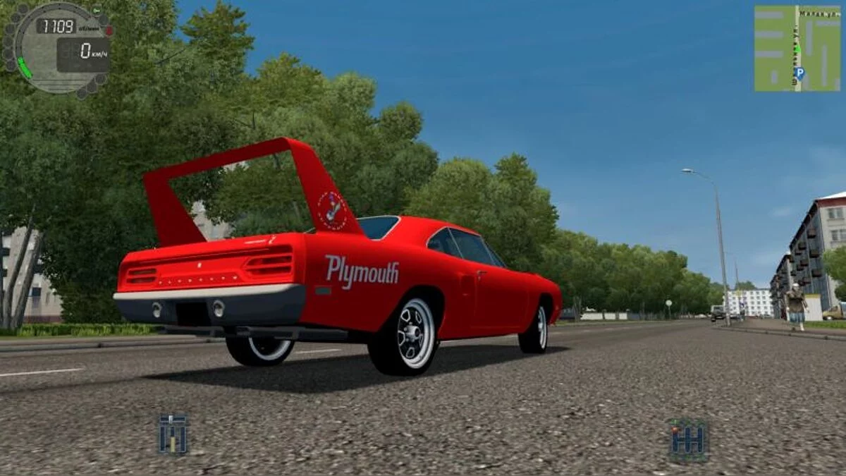 City Car Driving — Plymouth Superbird 450