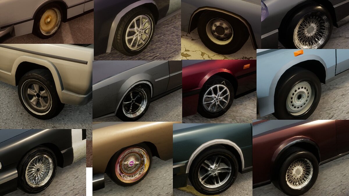 GTA: The Trilogy – The Definitive Edition — Новые колеса для всех машин