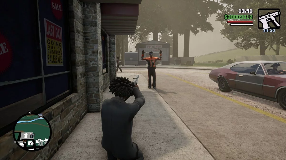 GTA: The Trilogy – The Definitive Edition — Отключение белых контуров