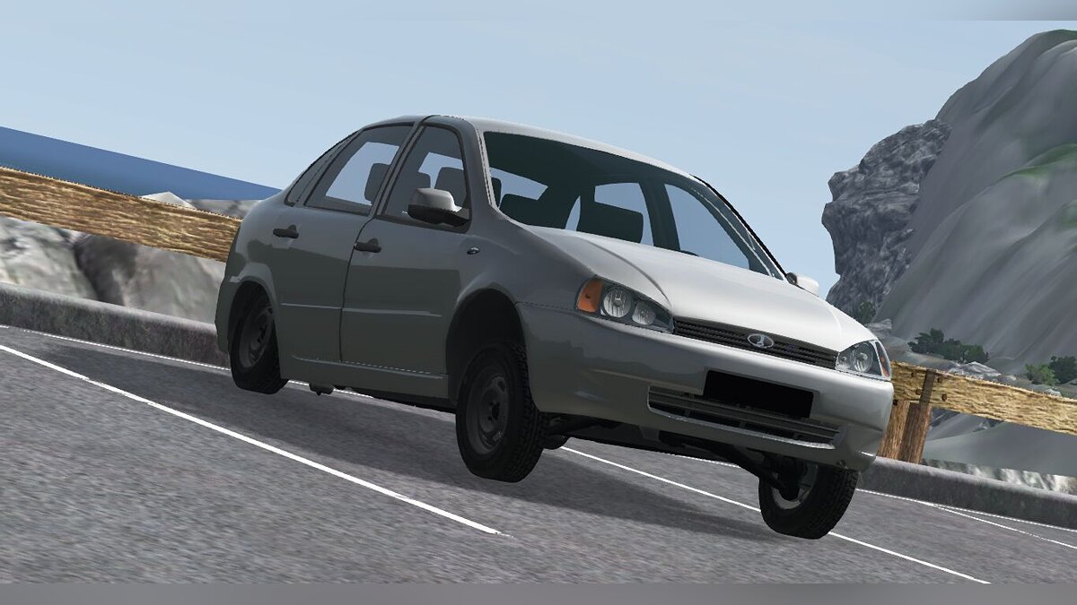 BeamNG.drive — LADA Kalina V1.0 / Автомобили / Транспорт