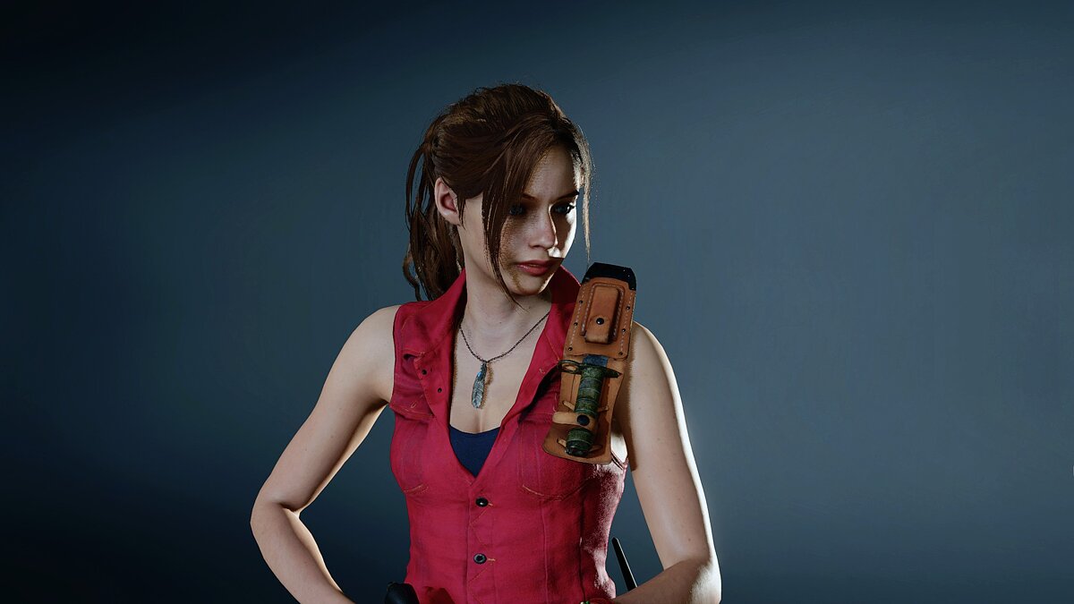 Resident Evil 2 — Оригинальный цвет волос Клэр