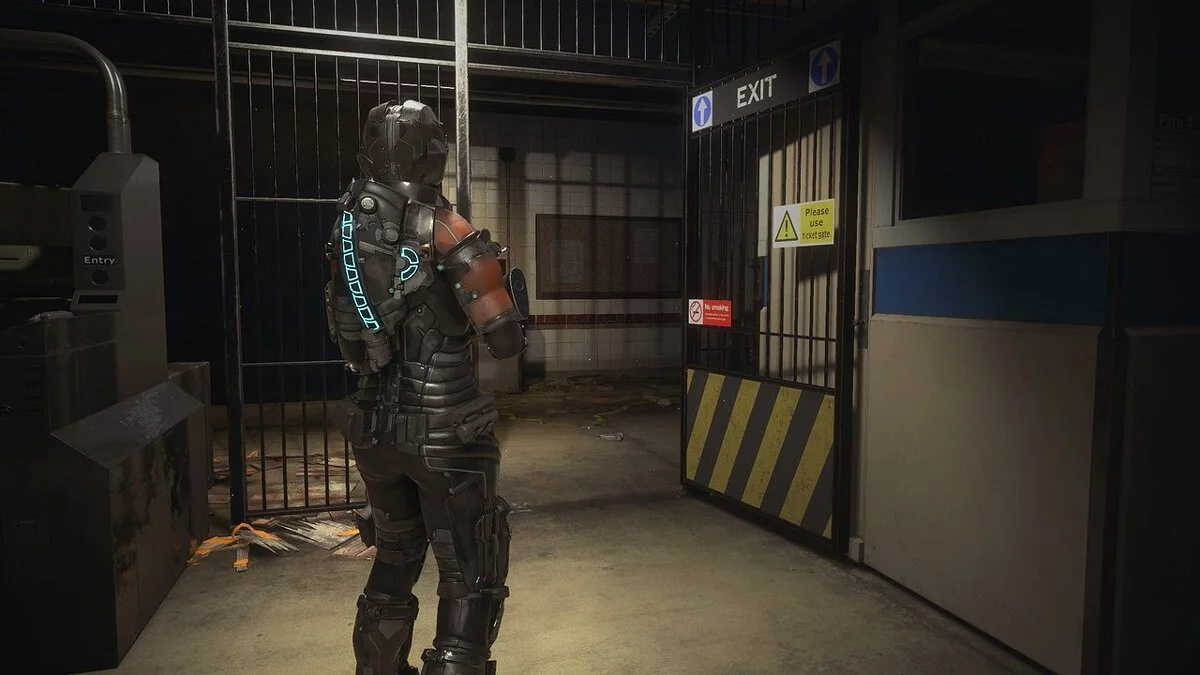 Resident Evil 3 — Джилл в костюме из игры Dead Space