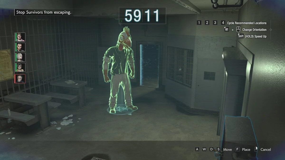 Resident Evil: Resistance — Немезида в костюме петуха