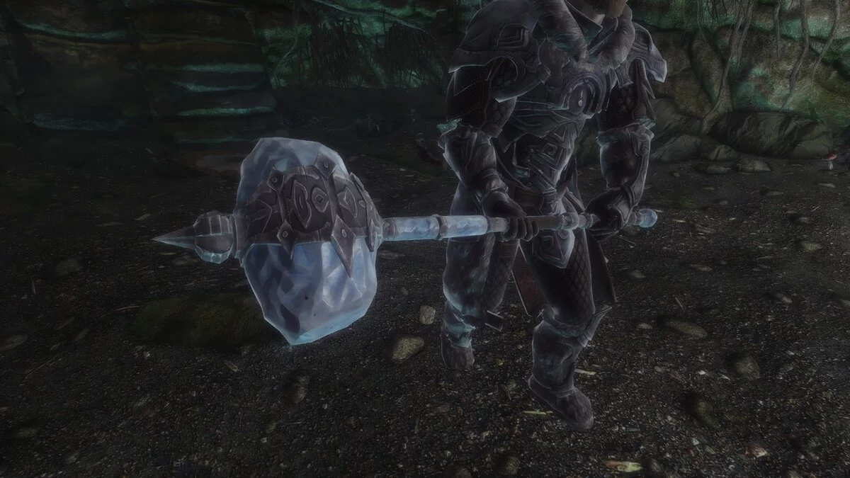The Elder Scrolls 5: Skyrim Legendary Edition — Реалистичный боевой молот из сталгрима