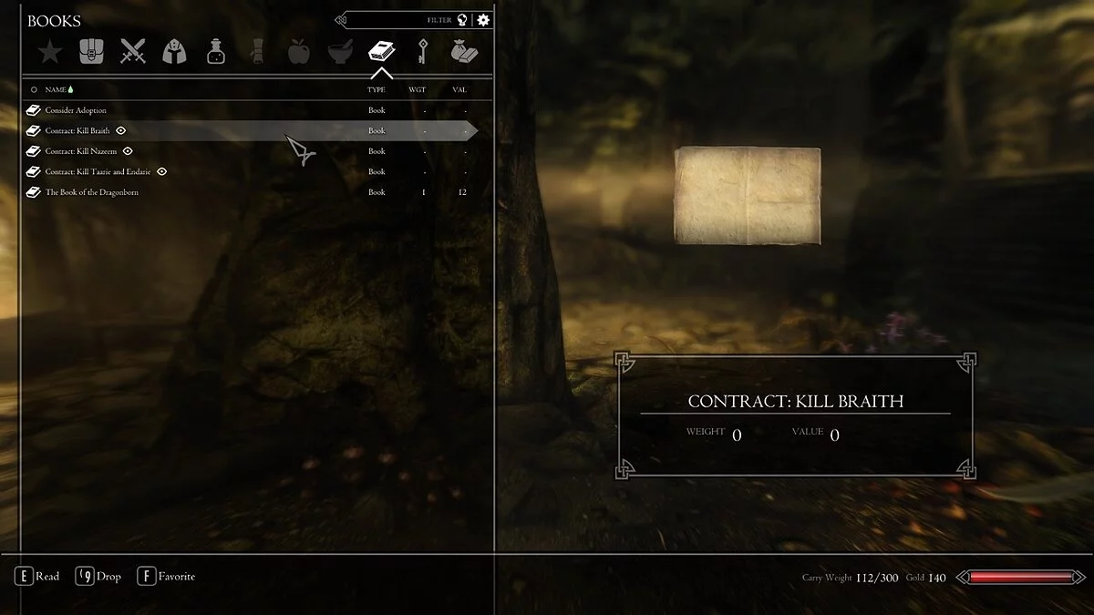 Elder Scrolls 5: Skyrim Special Edition — Дополнительные контракты с Темным братством