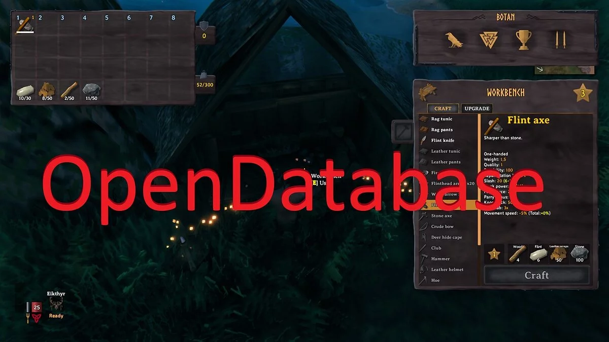 Valheim — Открытая база данных