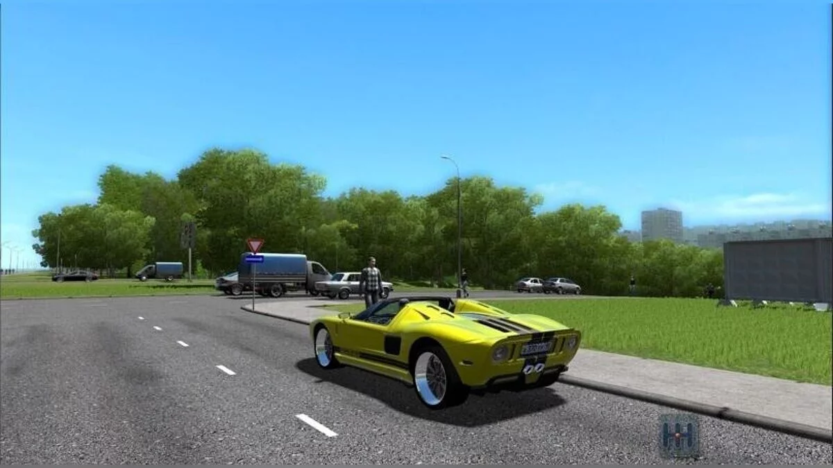 City Car Driving — FORD GTX1