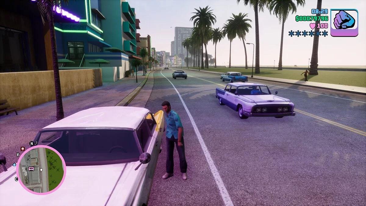 GTA: The Trilogy – The Definitive Edition — Спутниковая карта HD для Vice City