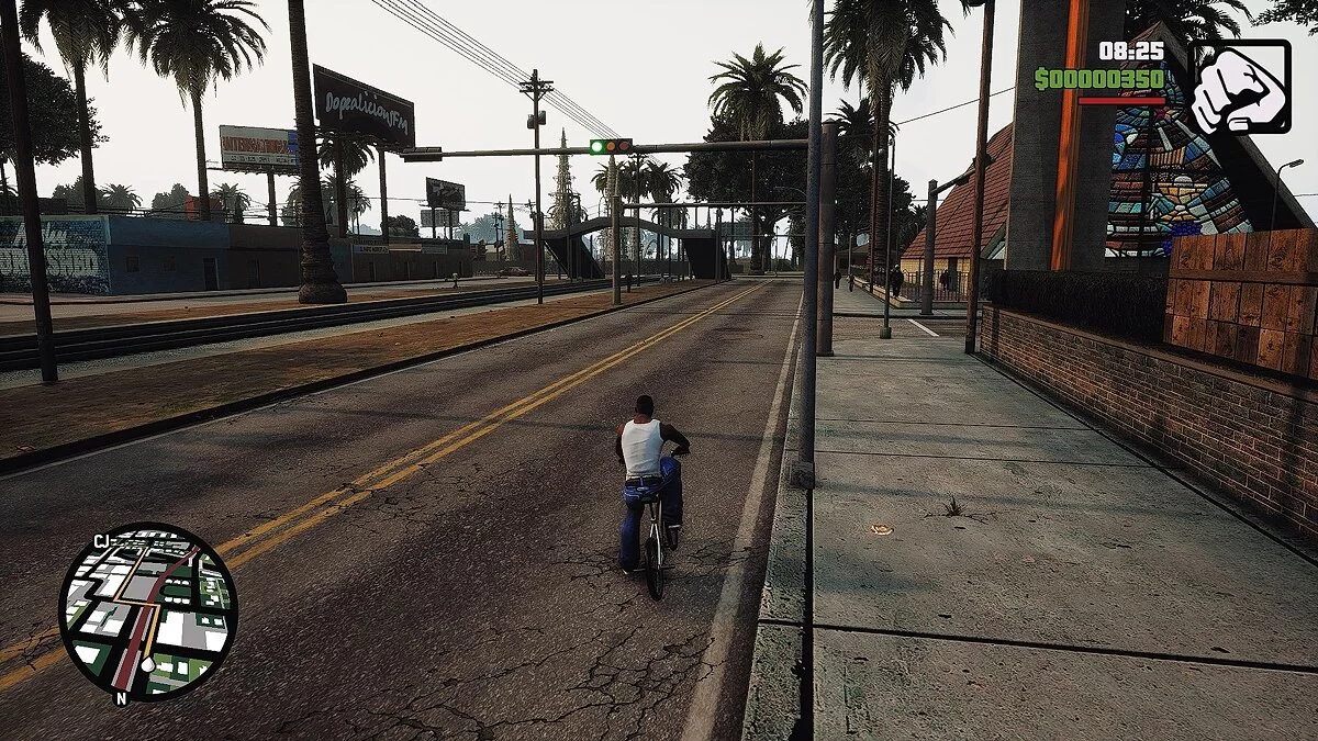 GTA: The Trilogy – The Definitive Edition — Реалистичная графика в Сан Андреас