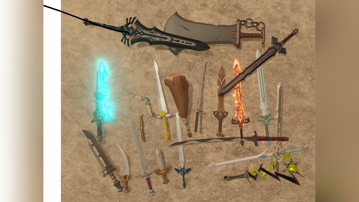 Blade and Sorcery — Набор оружия из игры The Legend of Zelda