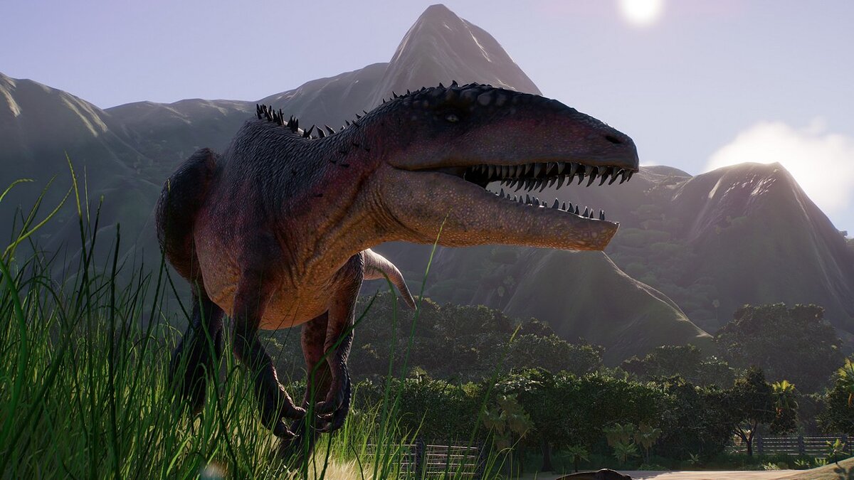 Jurassic World Evolution 2 — Улучшенная модель кархародонтозавра